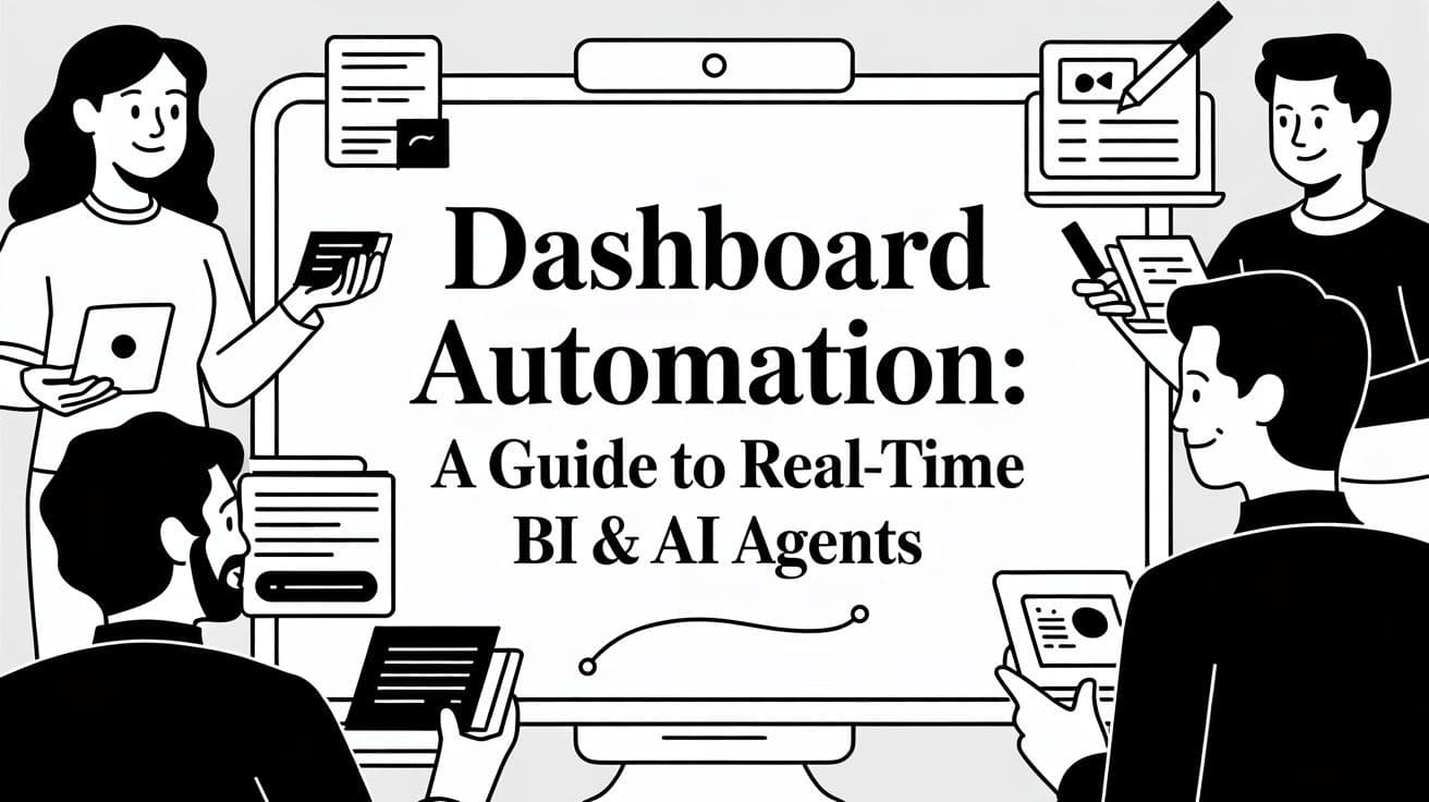 Dashboard Automation: A Guide to Real-Time BI & AI Agents
