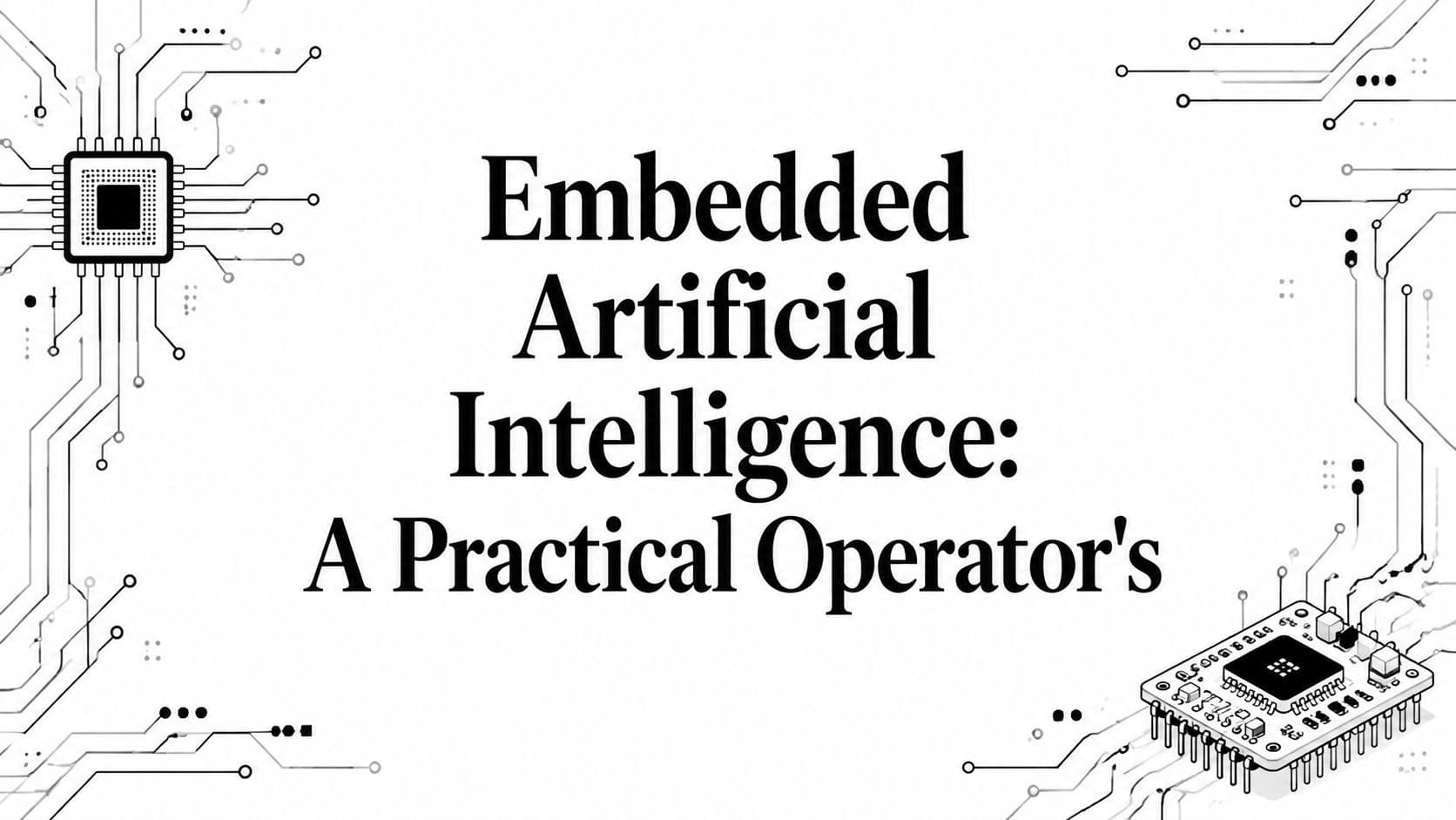 Embedded Artificial Intelligence: A Practical Operator's
