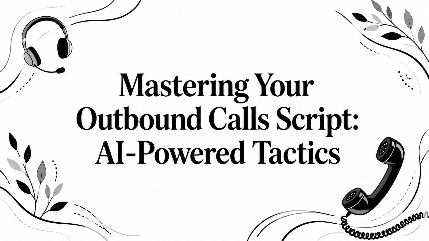 Mastering Your Outbound Calls Script: AI-Powered Tactics