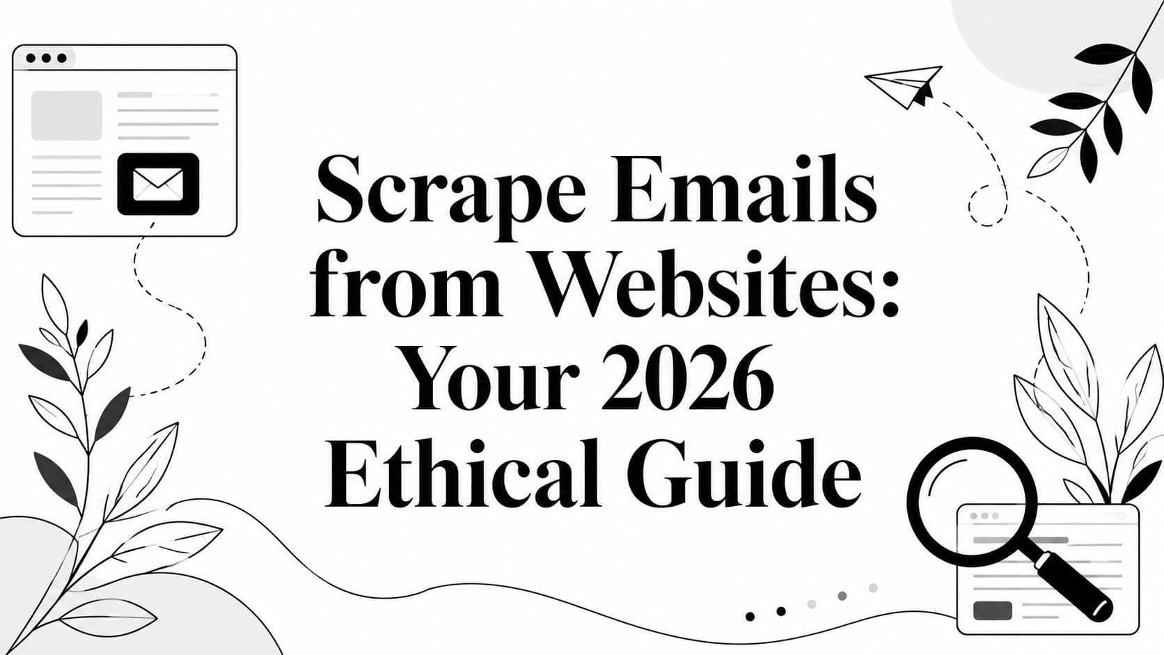 Scrape Emails from Websites: Your 2026 Ethical Guide
