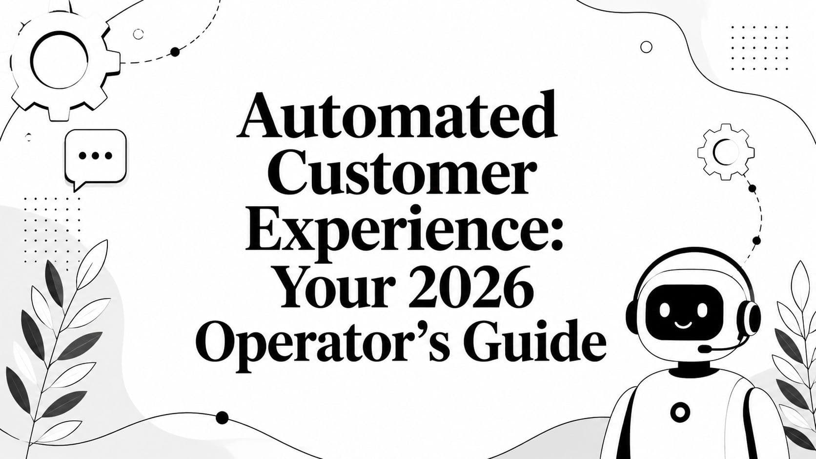 Automated Customer Experience: Your 2026 Operator's Guide