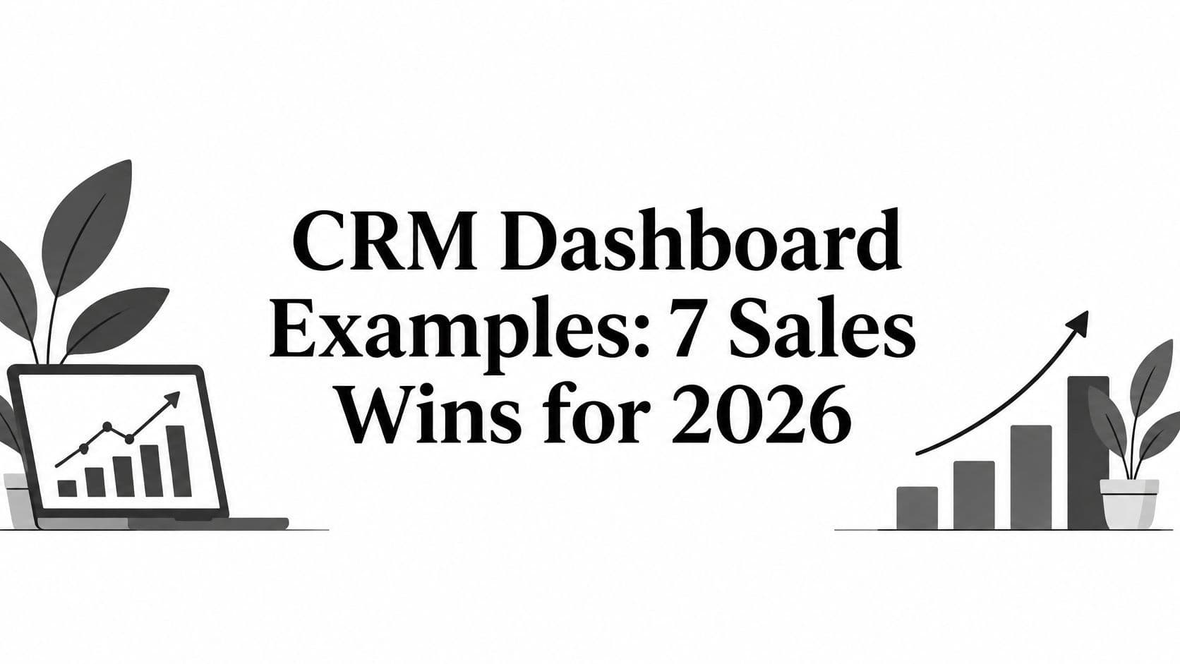 CRM Dashboard Examples: 7 Sales Wins for 2026