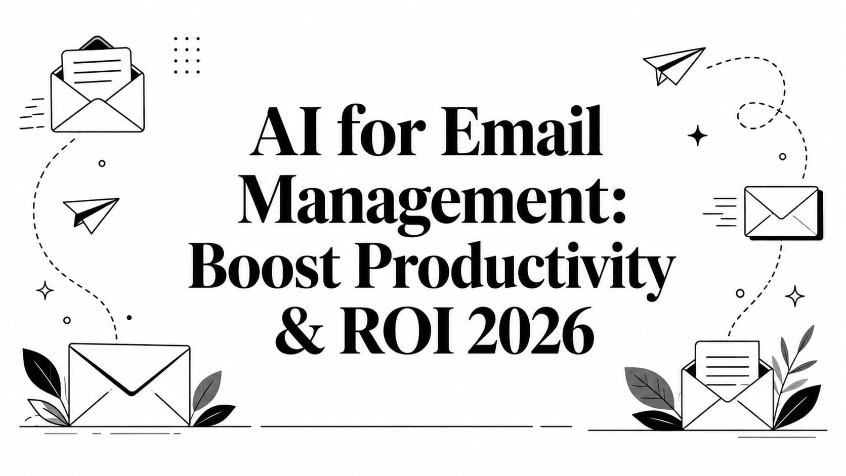 AI for Email Management: Boost Productivity & ROI 2026
