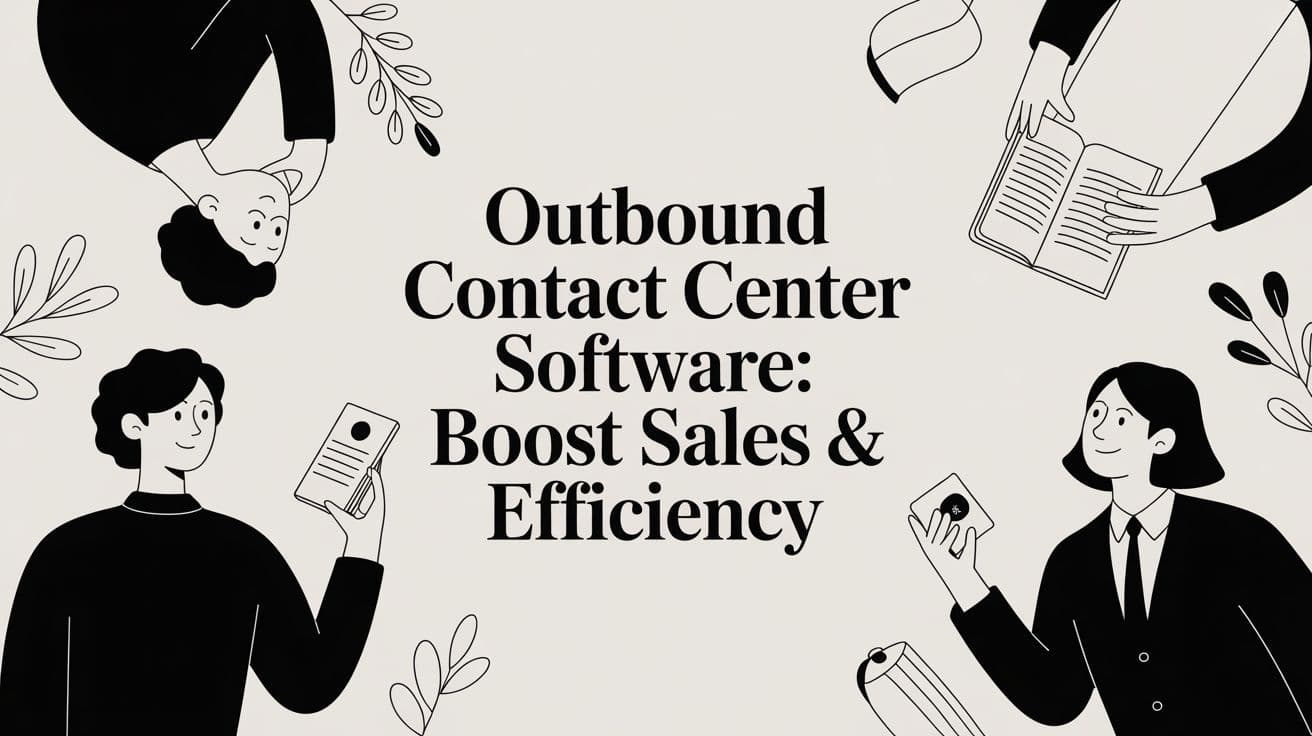 Outbound Contact Center Software: Boost Sales & Efficiency