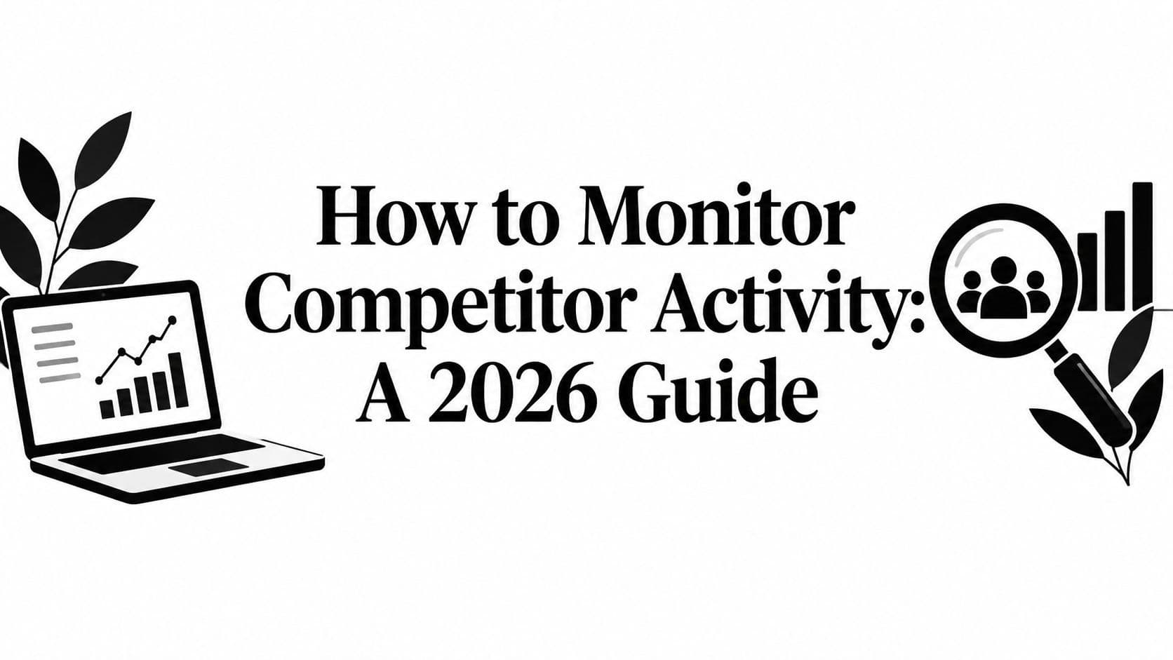 How to Monitor Competitor Activity: A 2026 Guide