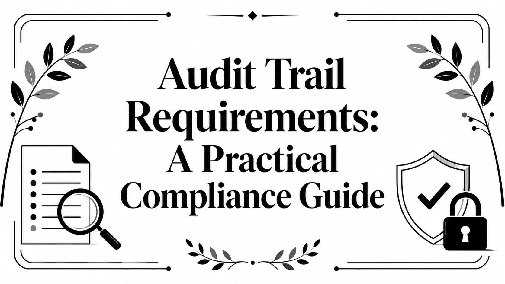 Audit Trail Requirements: A Practical Compliance Guide